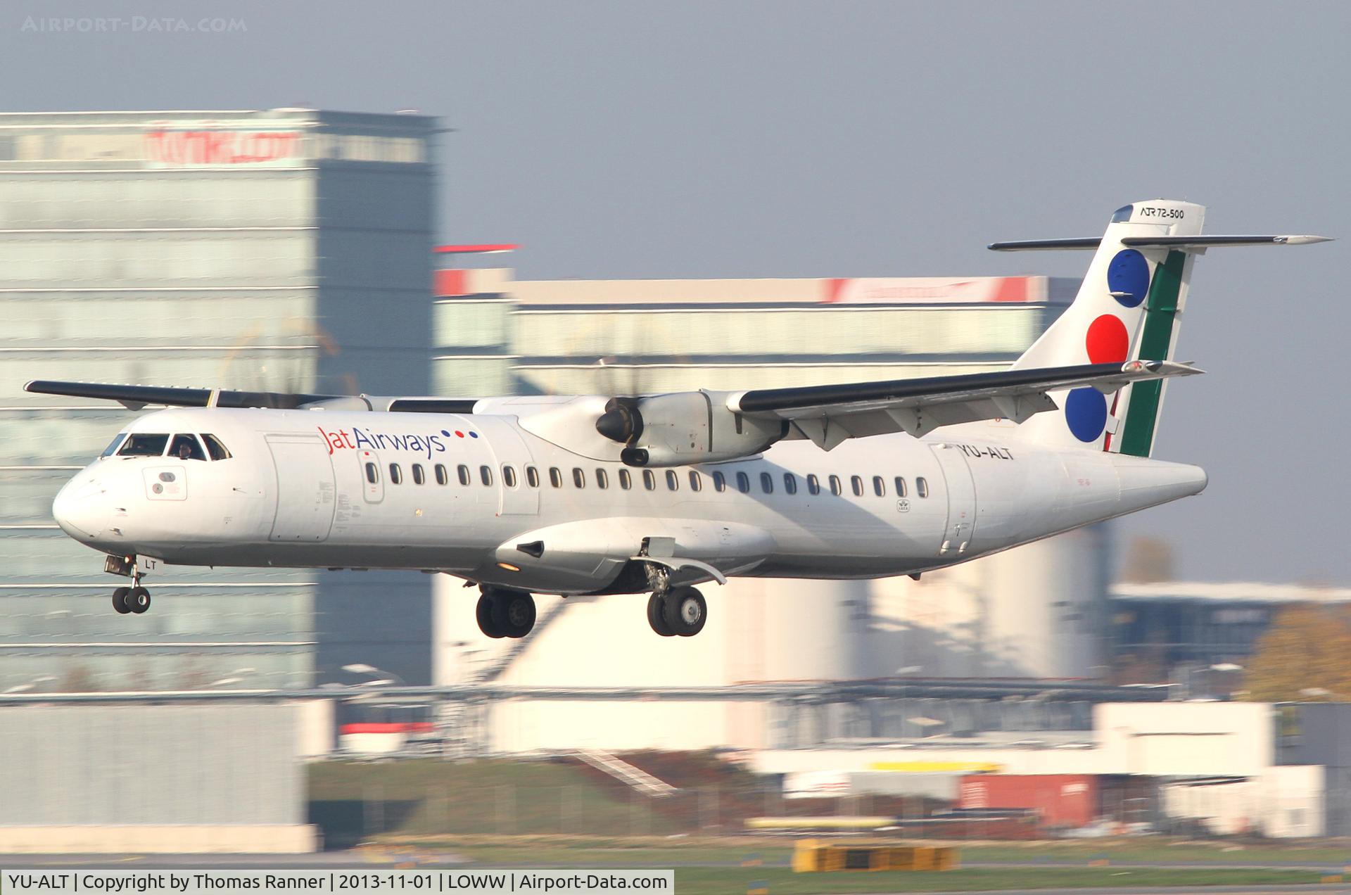YU-ALT, 1998 ATR 72-500 C/N 555, JAT ATR72