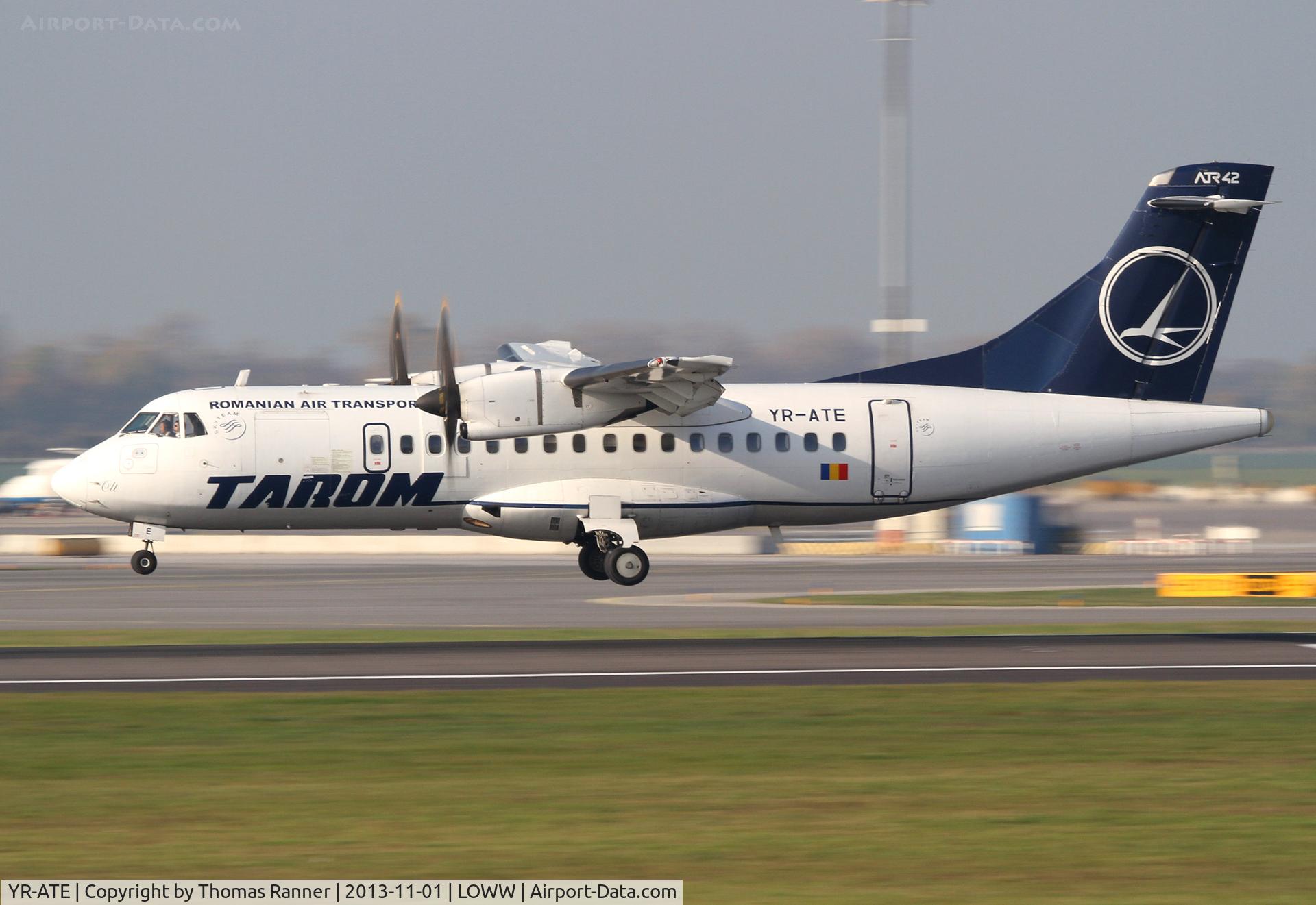 YR-ATE, 1998 ATR 42-500 C/N 596, Tarom ATR72