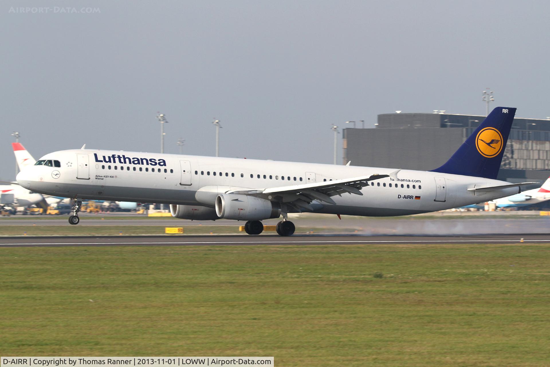 D-AIRR, 1995 Airbus A321-131 C/N 0567, Lufthansa A321