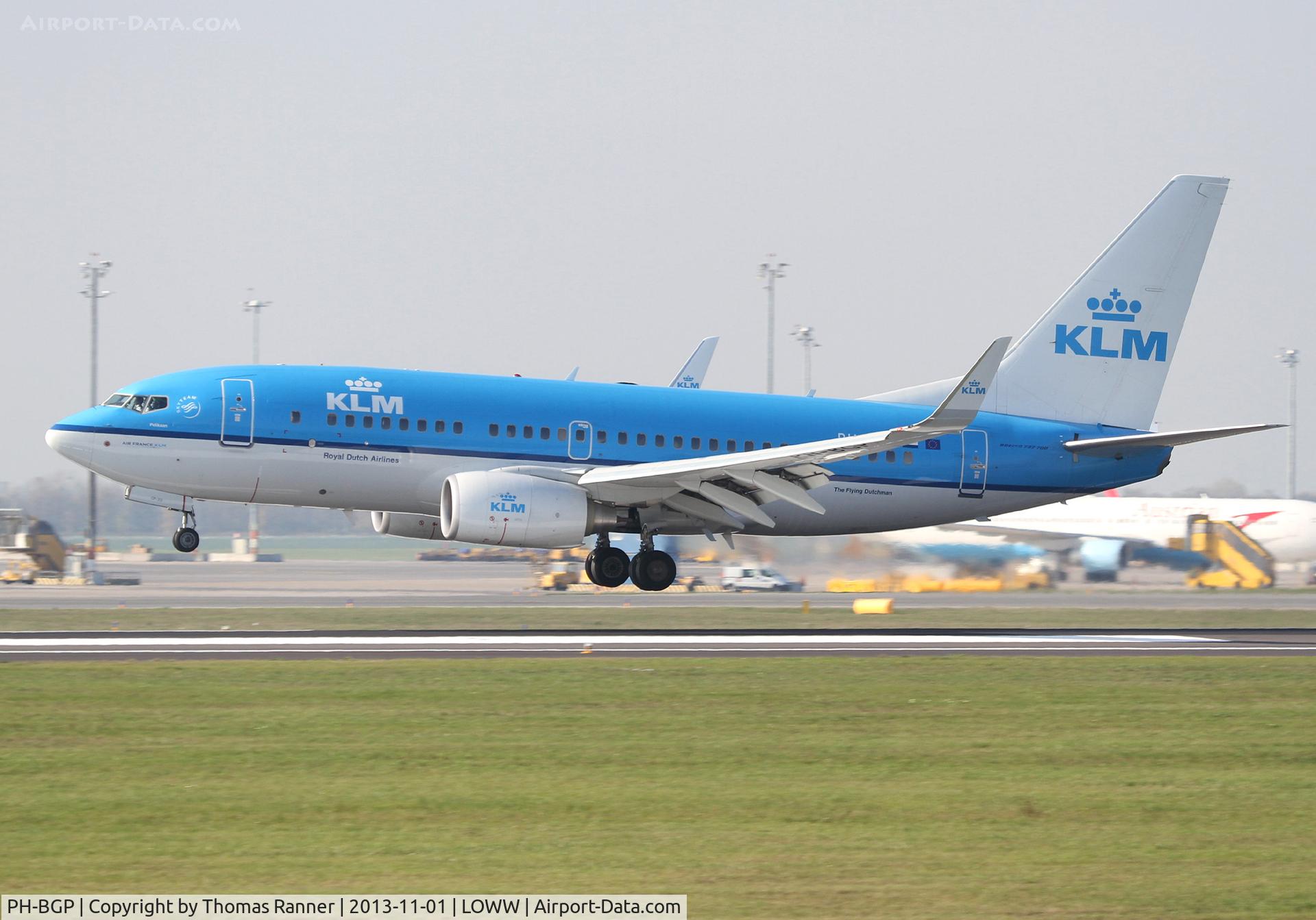 PH-BGP, 2011 Boeing 737-7K2 C/N 38127, KLM B737
