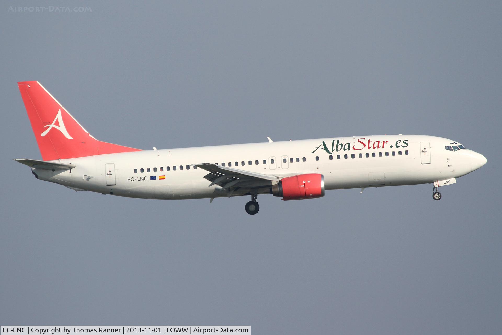 EC-LNC, 1990 Boeing 737-4K5 C/N 24130, Alba Star B737