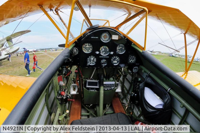 N4921N, 1943 Boeing A75N1(PT17) C/N 75-8264, @Sun-N-Fun 2013