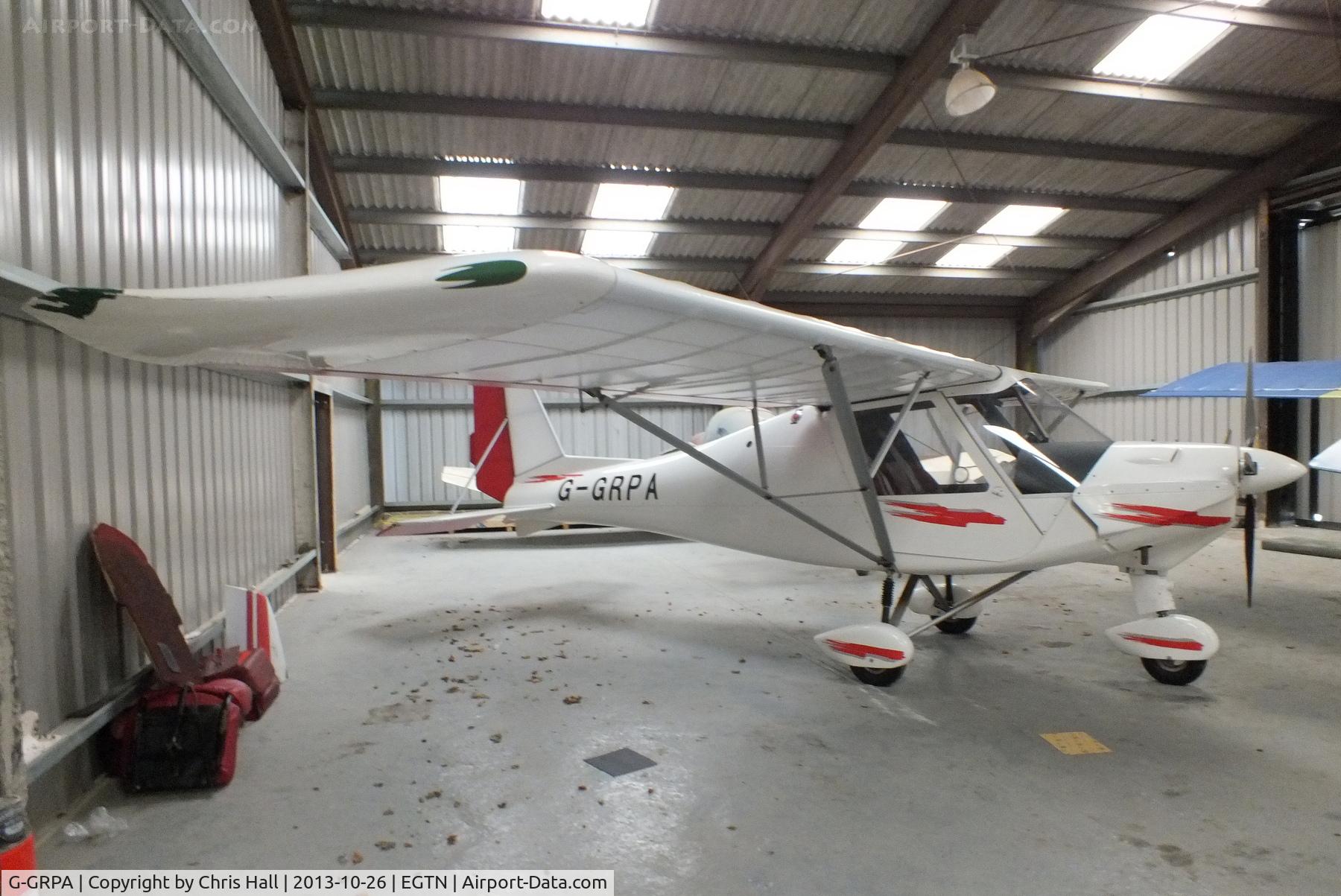 G-GRPA, 2004 Comco Ikarus C42 FB100 C/N 0407-6609, at Enstone Airfield