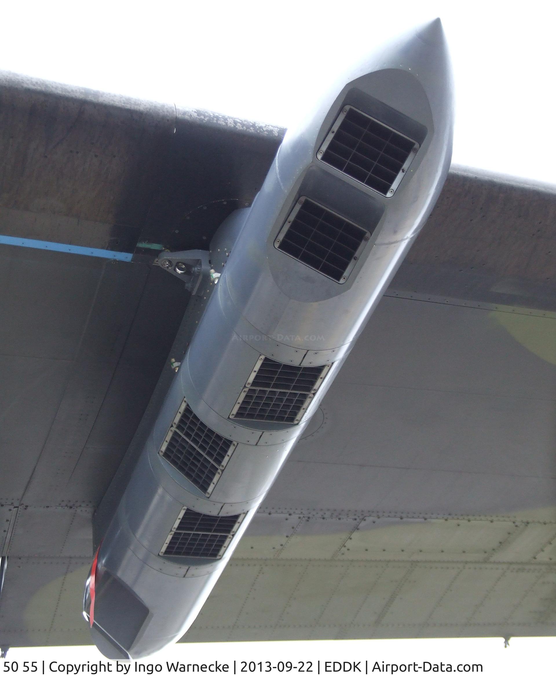 50 55, 1969 Transall C-160D C/N D77, Transall C-160D of the German Air Force (Luftwaffe) at the DLR 2013 air and space day on the side of Cologne airport