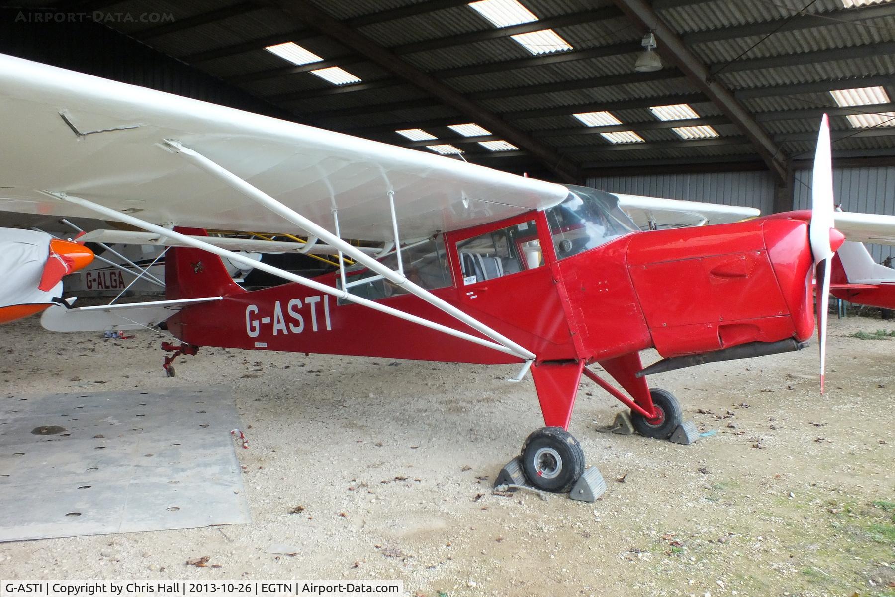 G-ASTI, 1945 Auster 6A Tugmaster C/N 3745, at Enstone Airfield