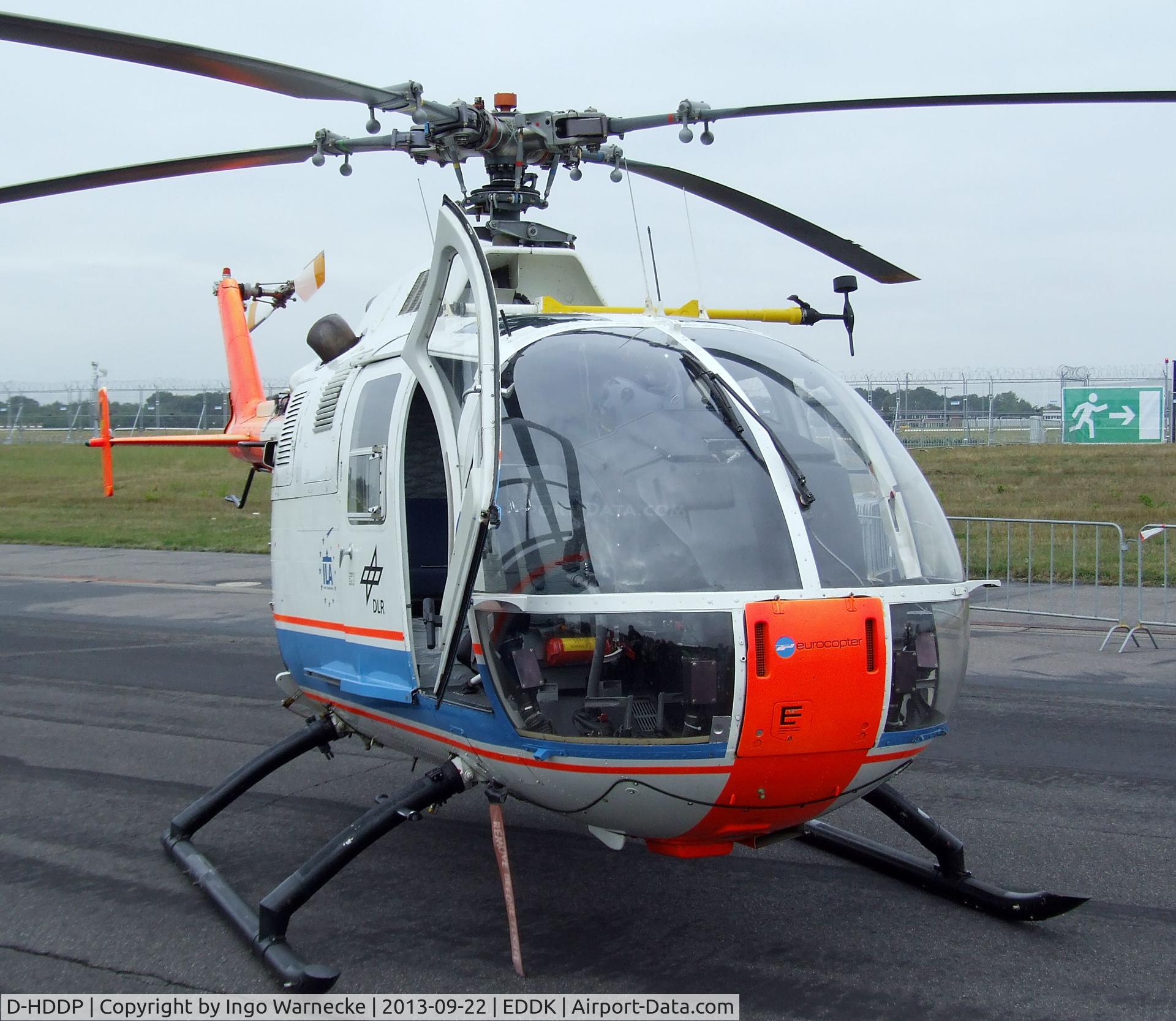 D-HDDP, 1973 MBB Bo.105C C/N S-123, MBB Bo 105C of the DLR at the DLR 2013 air and space day on the side of Cologne airport