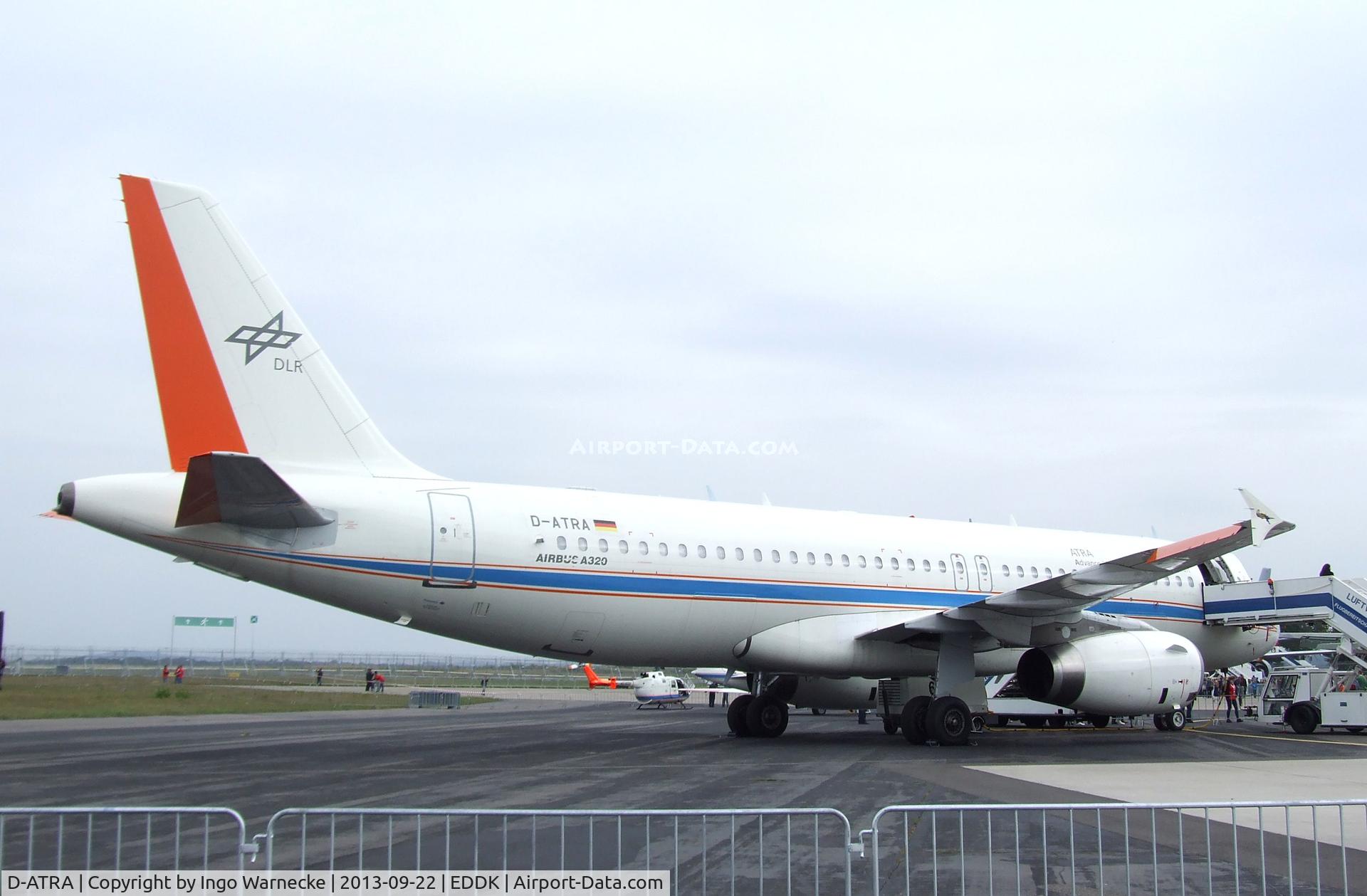 D-ATRA, 1997 Airbus A320-232 C/N 659, Airbus A320-232 of the DLR at the DLR 2013 air and space day on the side of Cologne airport