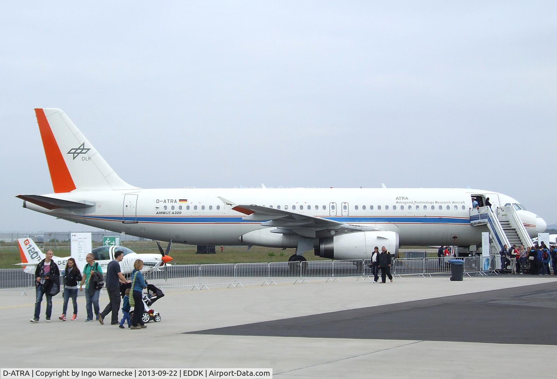 D-ATRA, 1997 Airbus A320-232 C/N 659, Airbus A320-232 of the DLR at the DLR 2013 air and space day on the side of Cologne airport