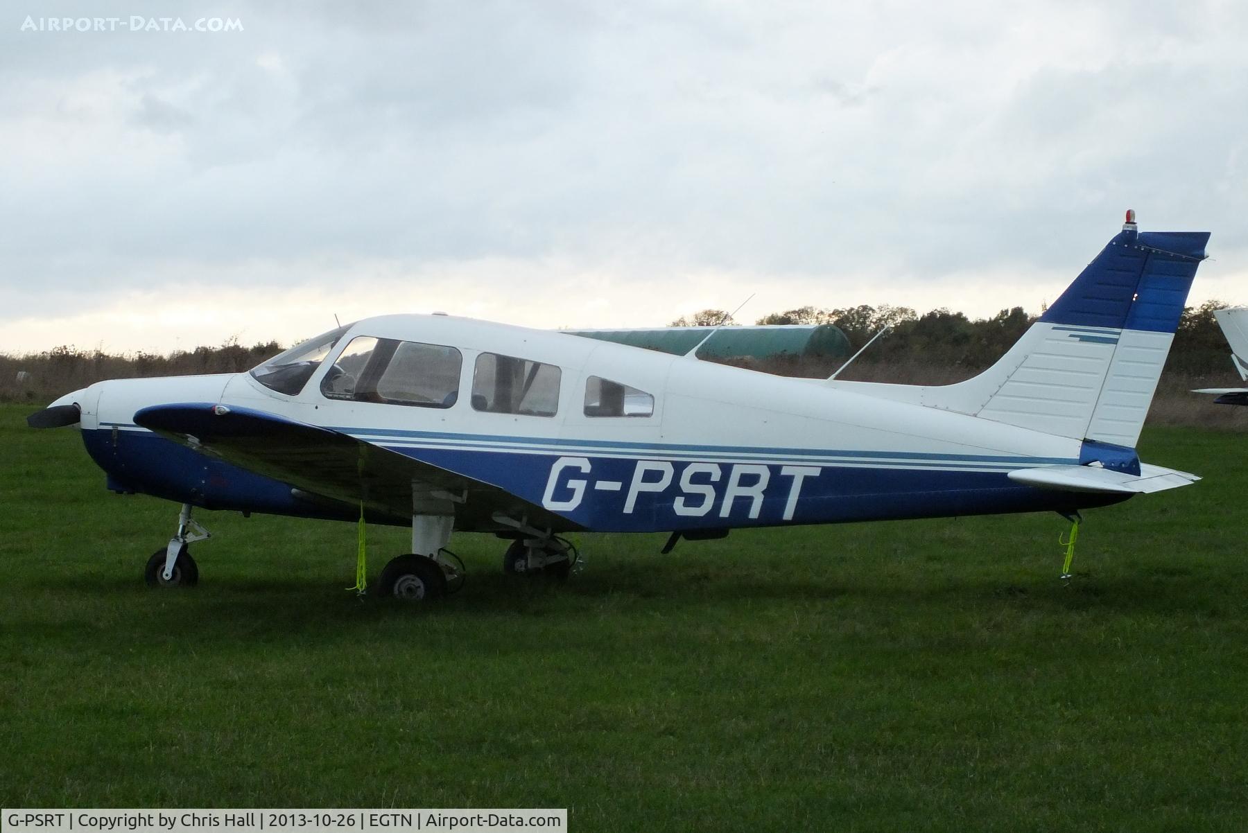 G-PSRT, 1976 Piper PA-28-151 Cherokee Warrior C/N 28-7615225, at Enstone Airfield