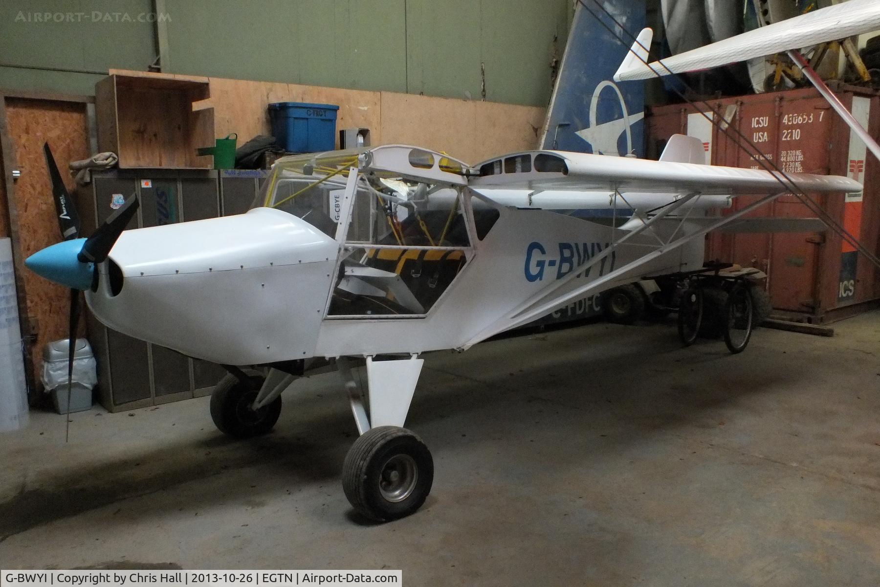 G-BWYI, 1997 Denney Kitfox Mk3 C/N PFA 172-12143, at Enstone Airfield