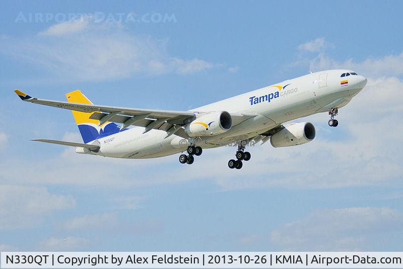 N330QT, 2012 Airbus A330-243F C/N 1368, Miami International