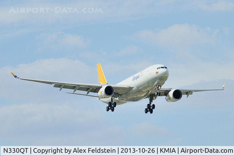 N330QT, 2012 Airbus A330-243F C/N 1368, Miami International