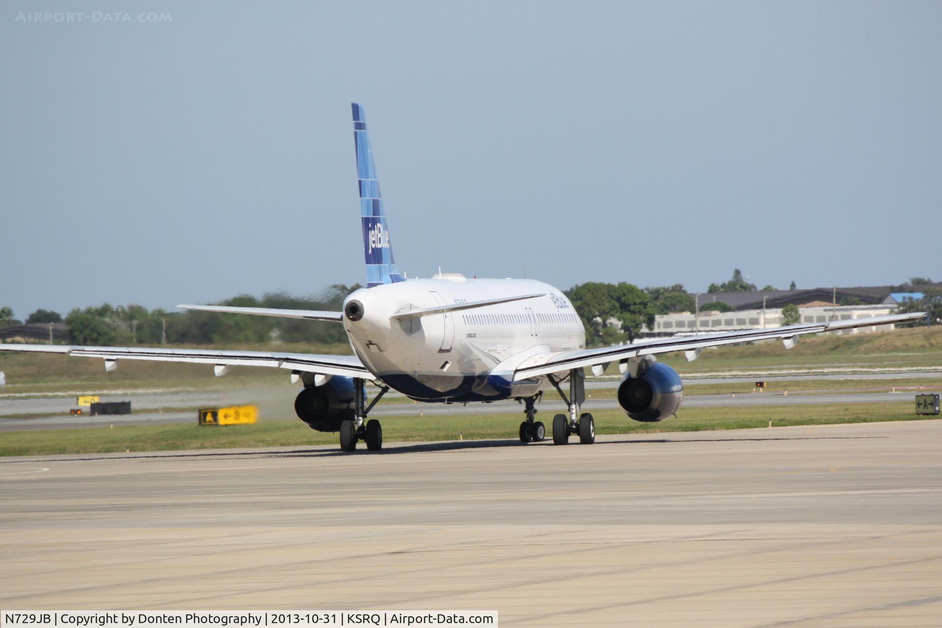 N729JB, 2008 Airbus A320-232 C/N 3572, JetBlue Flight 164 (N729JB) 