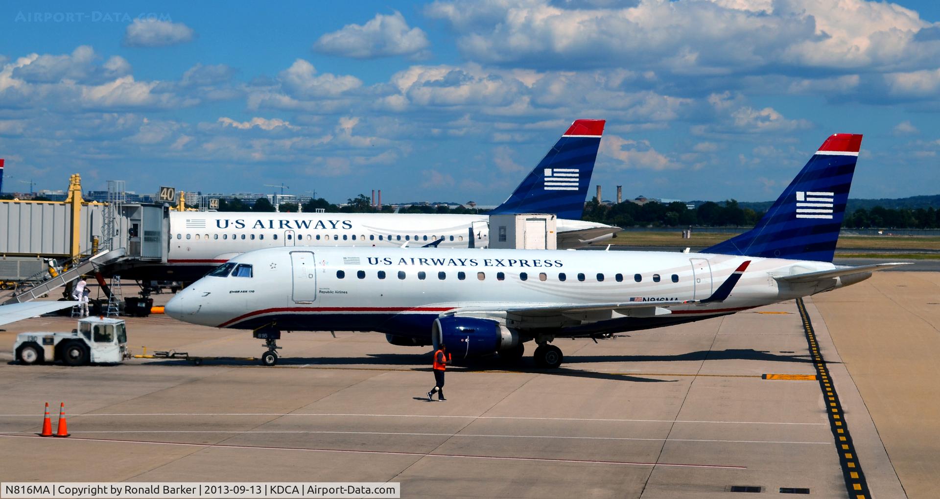 N816MA, 2004 Embraer 170SU (ERJ-170-100SU) C/N 17000037, Gate 38 National