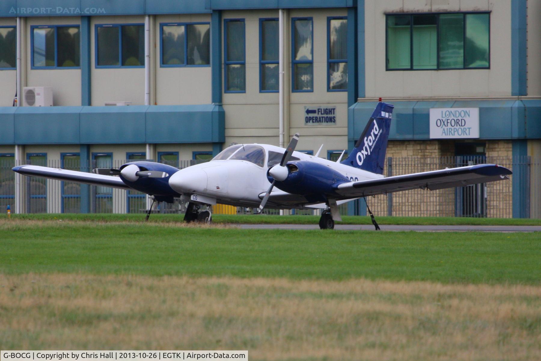 G-BOCG, 1978 Piper PA-34-200T Seneca II C/N 34-7870359, Oxford Aviation Academy