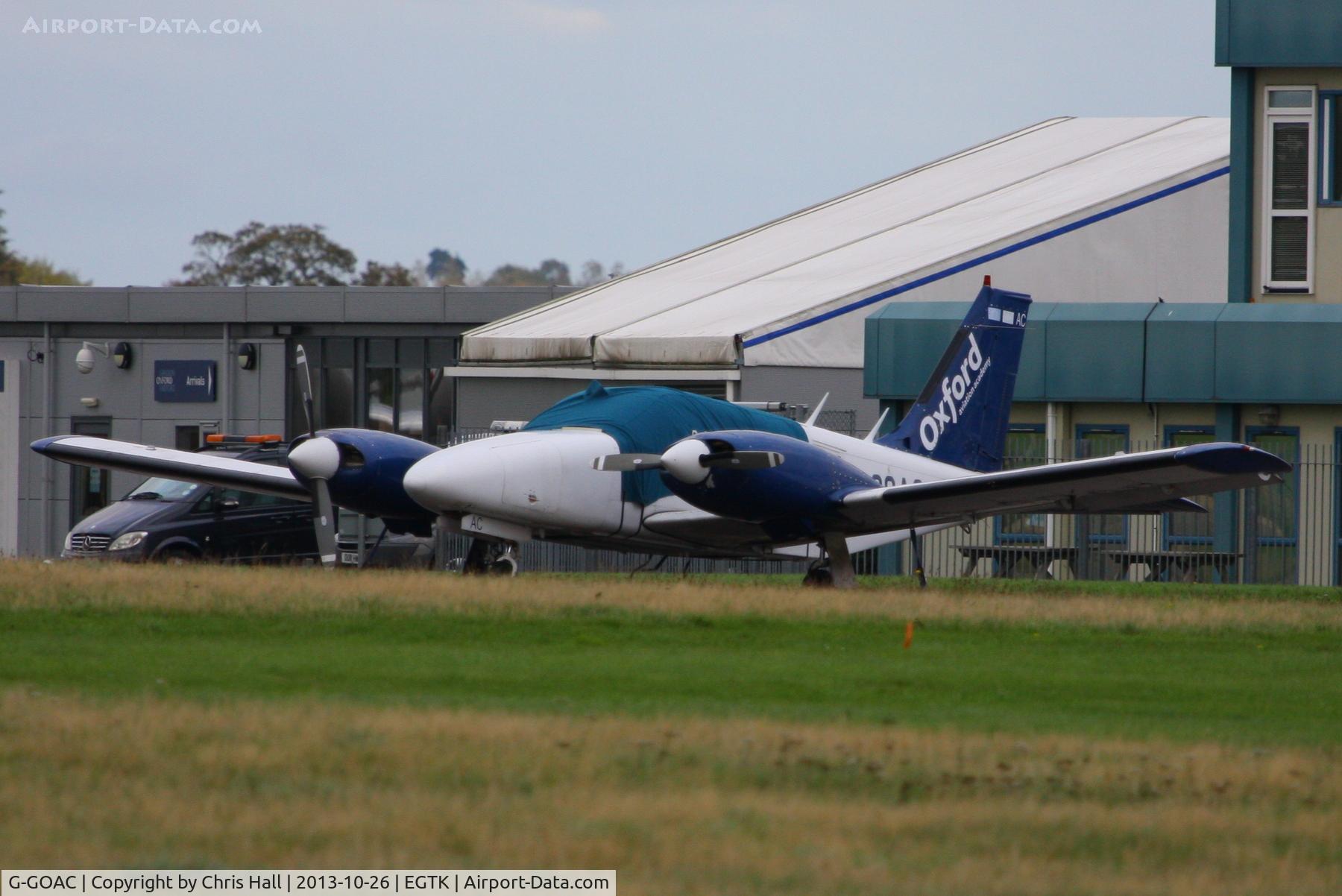 G-GOAC, 1976 Piper PA-34-200T Seneca II C/N 34-7770007, Oxford Aviation Academy