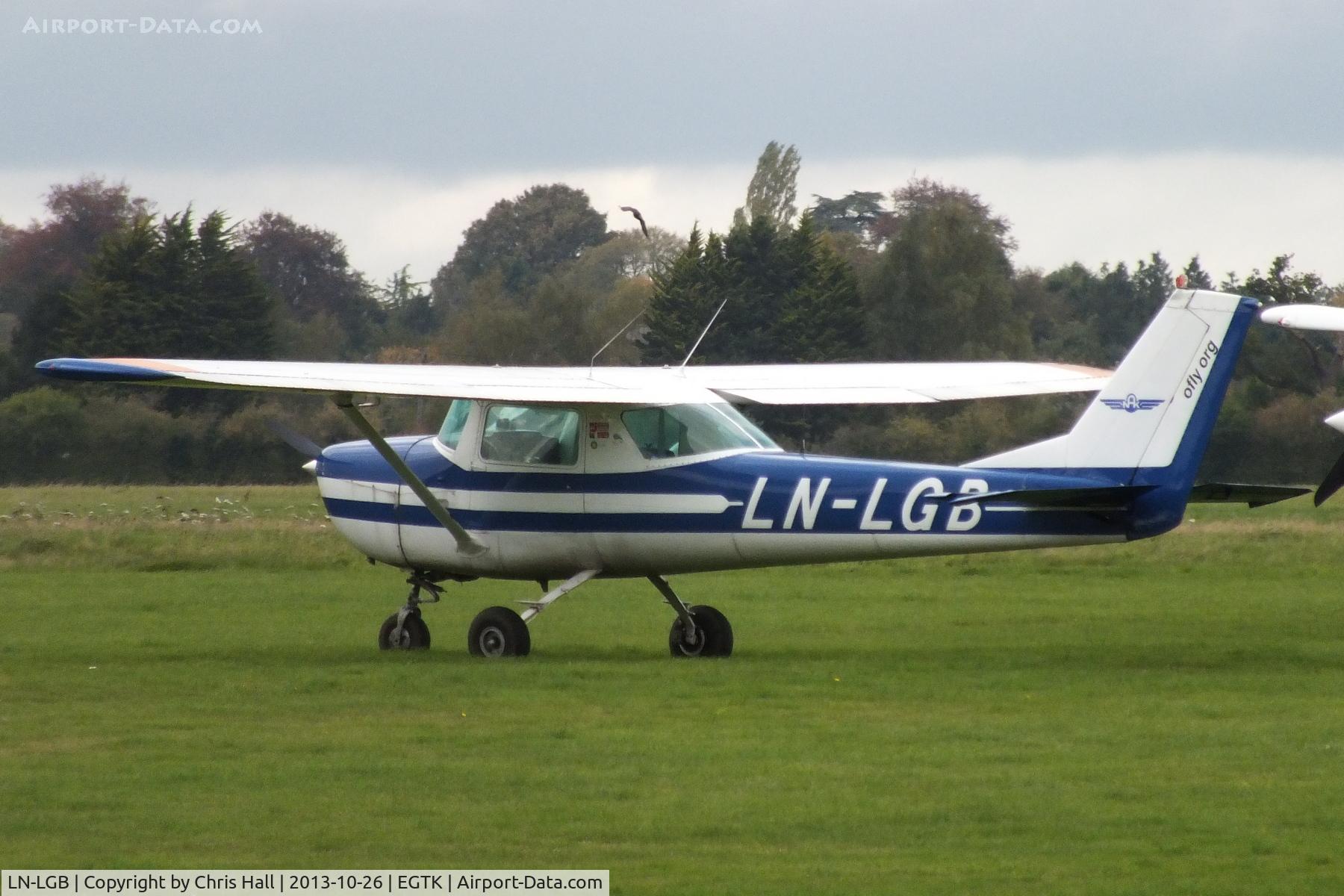 LN-LGB, 1967 Cessna 150G C/N 150-66260, at Oxford Airport