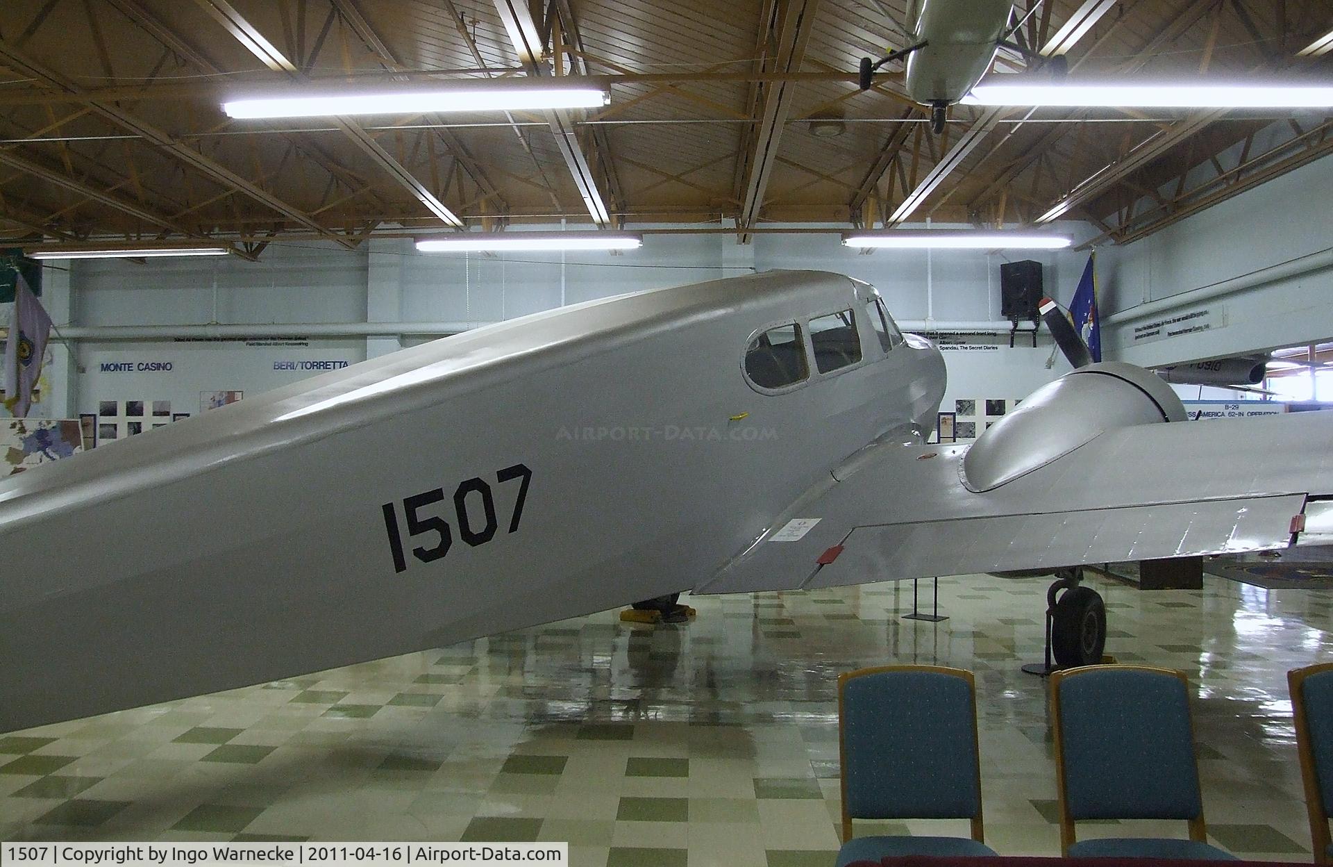 42-71507, 1939 Cessna UC-78 (AT-17/T50) Bobcat C/N 5826 (4203), Cessna AT-17 Bobcat at the Travis Air Museum, Travis AFB Fairfield CA