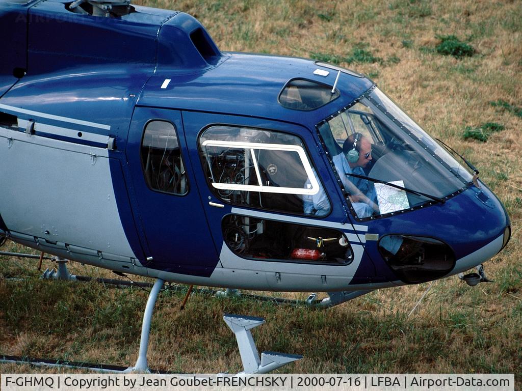 F-GHMQ, Eurocopter AS-350B-2 Ecureuil C/N 2525, Aviaxess 