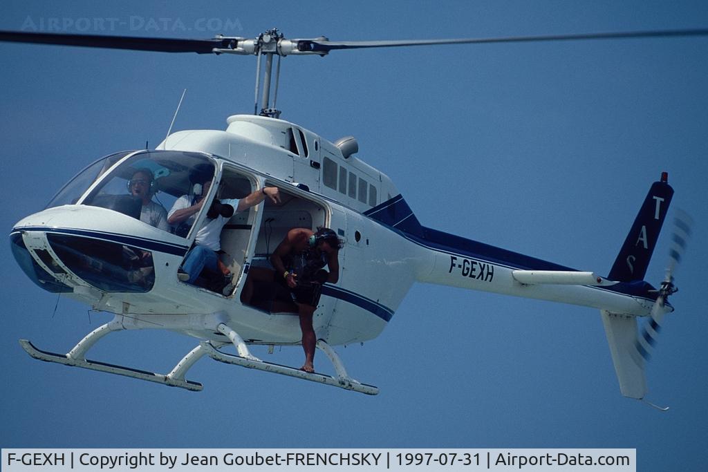 F-GEXH, Bell 206B JetRanger II C/N 1236, departure 