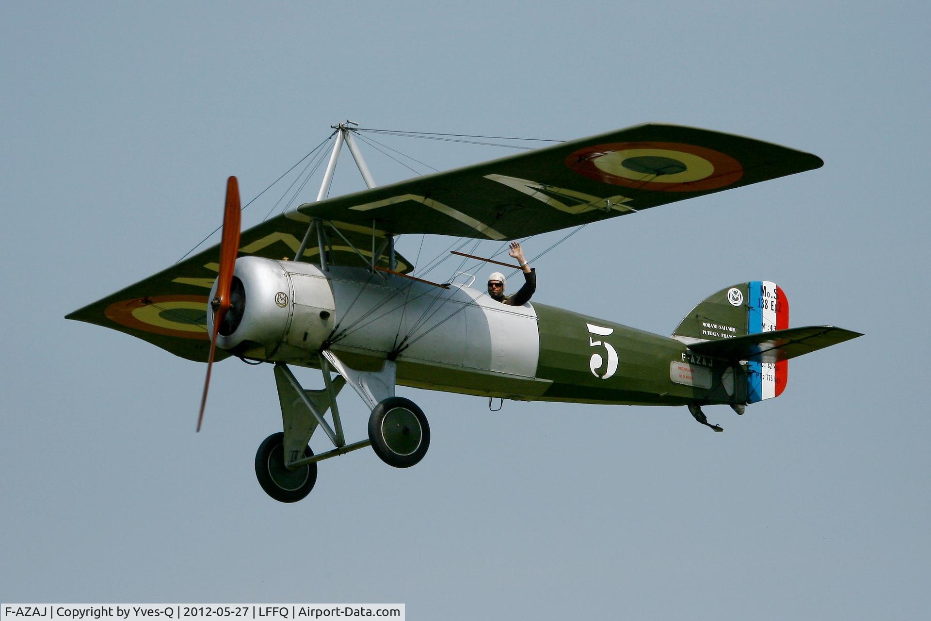 F-AZAJ, 1927 Morane-Saulnier MS-138EP-2 C/N 3220/138, Morane-Saulnier MS-138 EP2 , La Ferté-Alais Airfield (LFFQ)