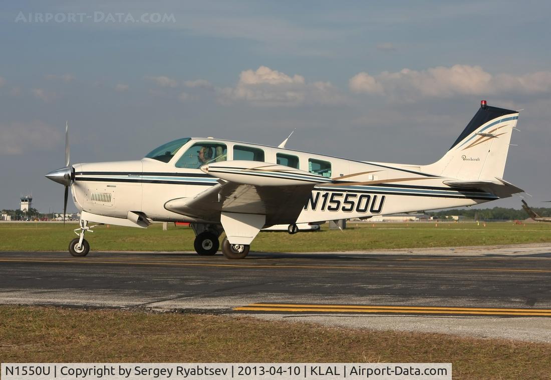 N1550U, 1994 Beech A36 Bonanza 36 C/N E-2839, Sun-n-Fun Florida