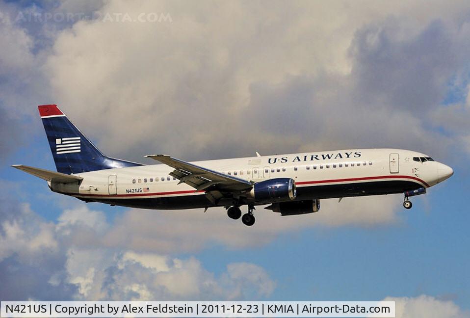N421US, 1989 Boeing 737-401 C/N 23988, Miami International