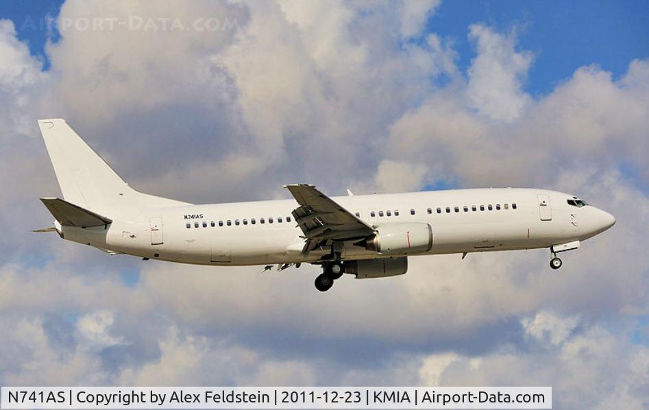 N741AS, 1991 Boeing 737-484 C/N 25417, Miami International