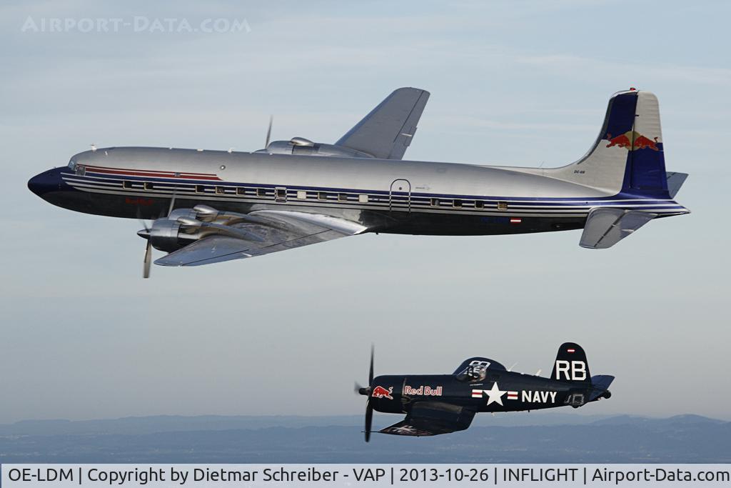OE-LDM, 1958 Douglas DC-6B C/N 45563, Red Bull DC6