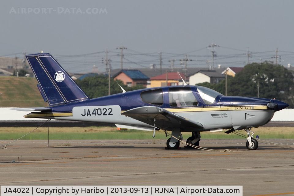 JA4022, 1987 Socata TB-21 TC Trinidad C/N 780, Standing. Facing south.