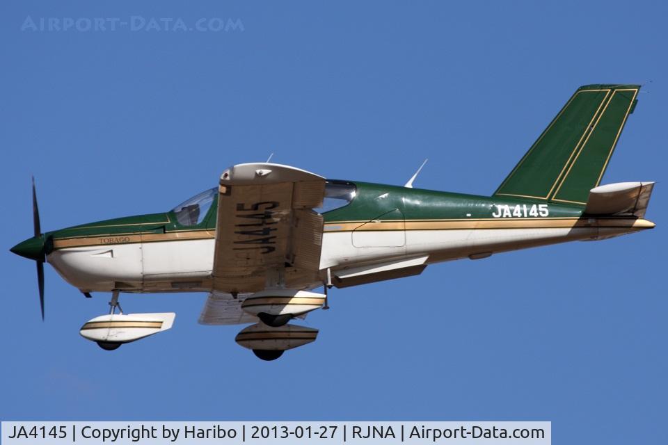 JA4145, 1992 Socata TB-10 Tobago C/N 1236, Approaching RWY 34.