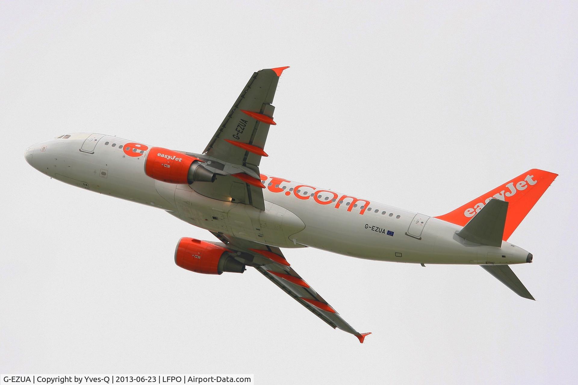 G-EZUA, 2011 Airbus A320-214 C/N 4588, Airbus A320-214 Takes off  From Rwy 24, Paris-Orly Airport (LFPO-ORY)