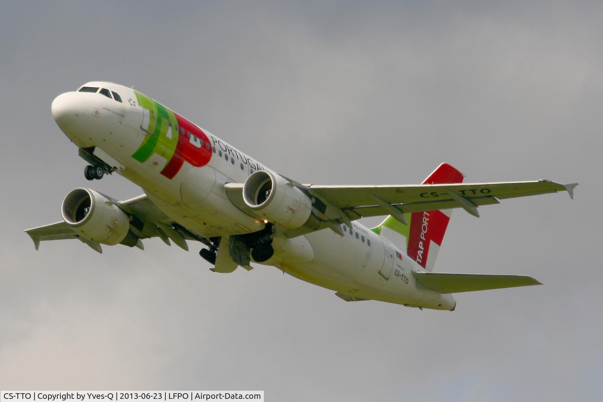 CS-TTO, 1999 Airbus A319-111 C/N 1127, Airbus A319-111 Takes off  From Rwy 24, Paris-Orly Airport (LFPO-ORY)