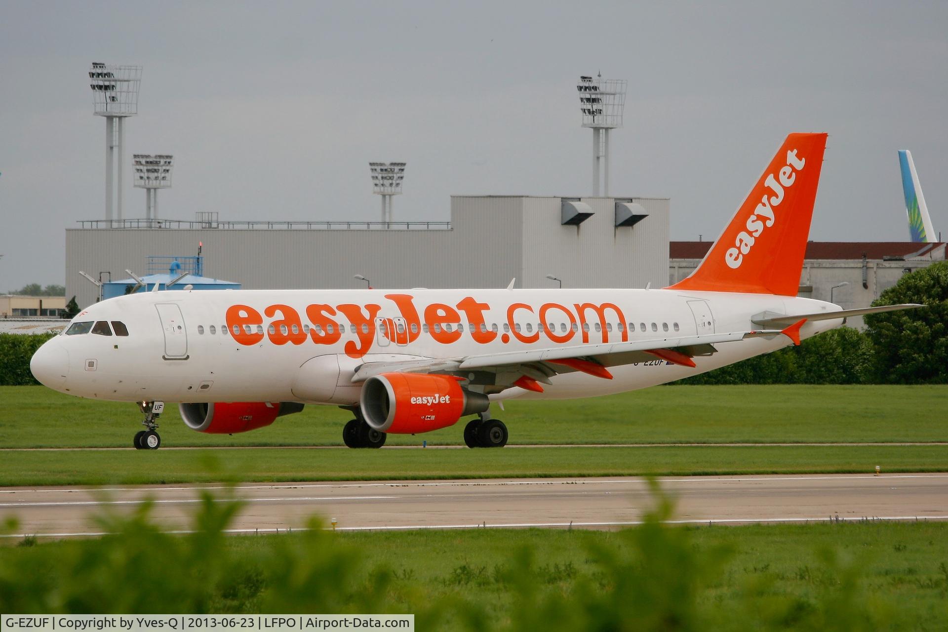 G-EZUF, 2011 Airbus A320-214 C/N 4676, A320-214 After Landing Rwy 26, Paris-Orly Airport (LFPO-ORY)