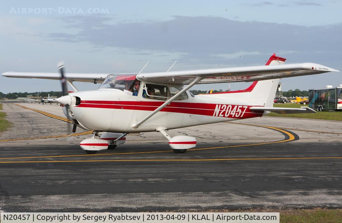 N20457, 1972 Cessna 172M C/N 17261303, Sun-n-Fun