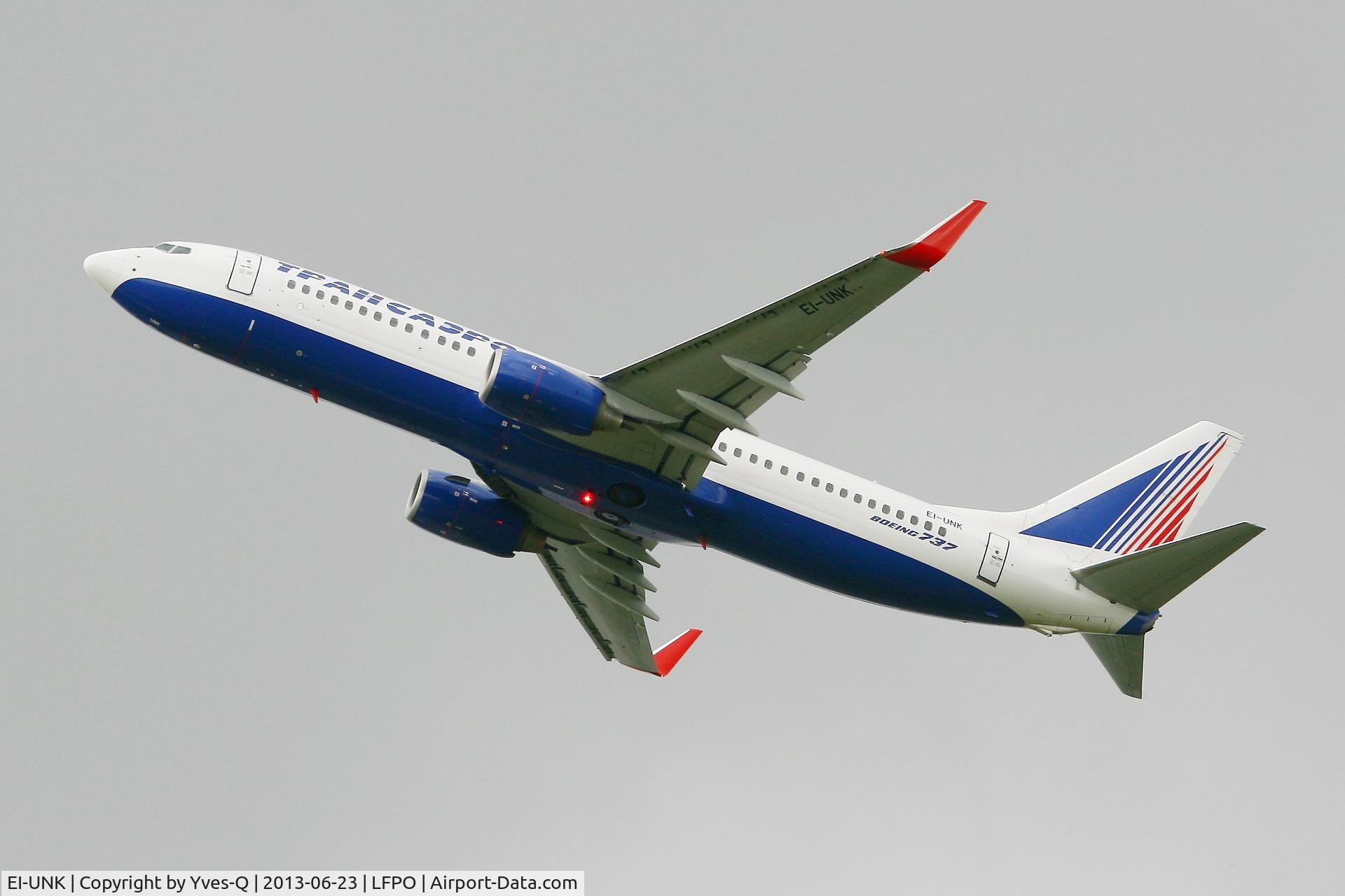 EI-UNK, 2011 Boeing 737-86J C/N 36119, Boeing 737-86J Takes off  From Rwy 24, Paris-Orly Airport (LFPO-ORY)