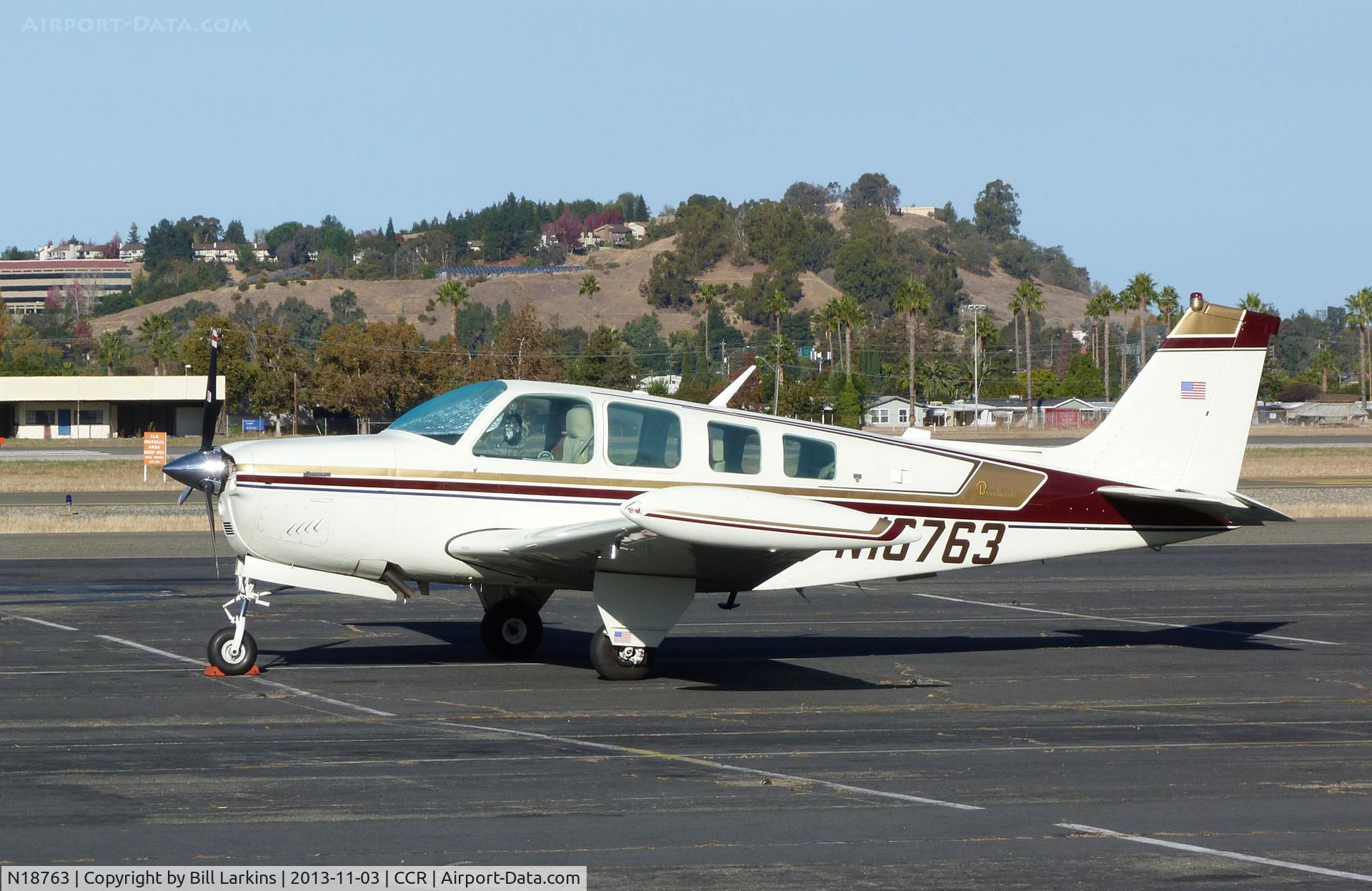 N18763, 1977 Beech A36 Bonanza 36 C/N E-1158, Visitor