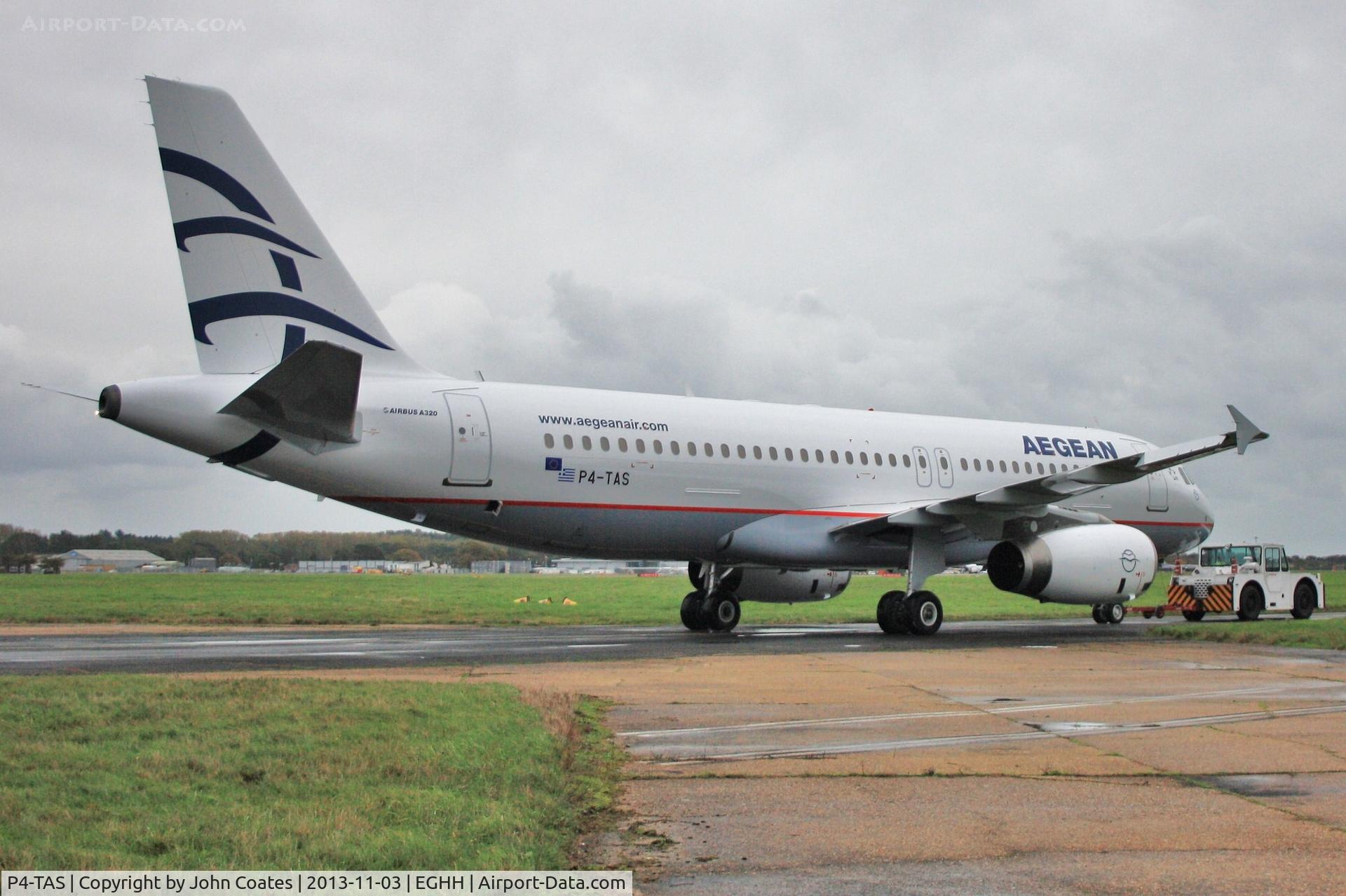 P4-TAS, 2006 Airbus A320-232 C/N 2828, Just repainted..and being taken for a walk....to...