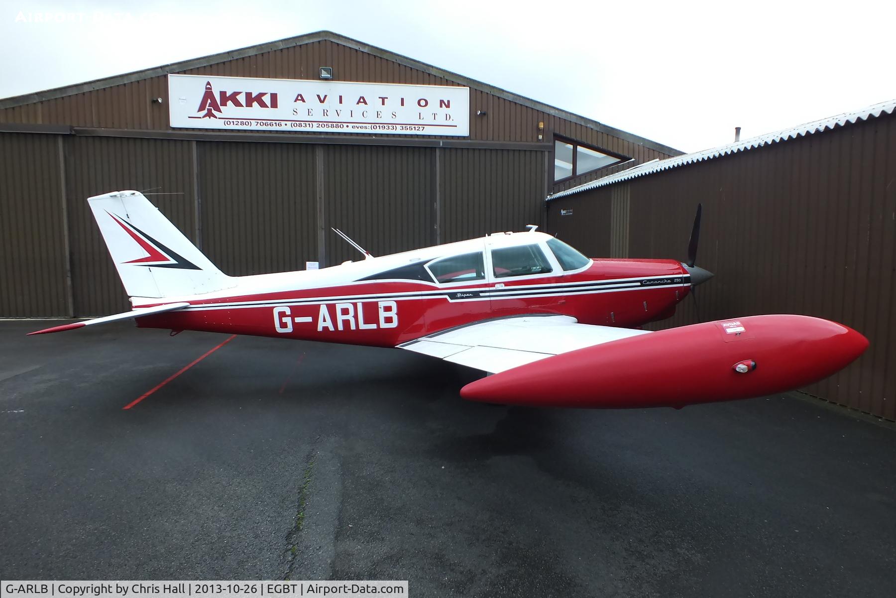 G-ARLB, 1960 Piper PA-24-250 Comanche C/N 24-2352, Privately owned