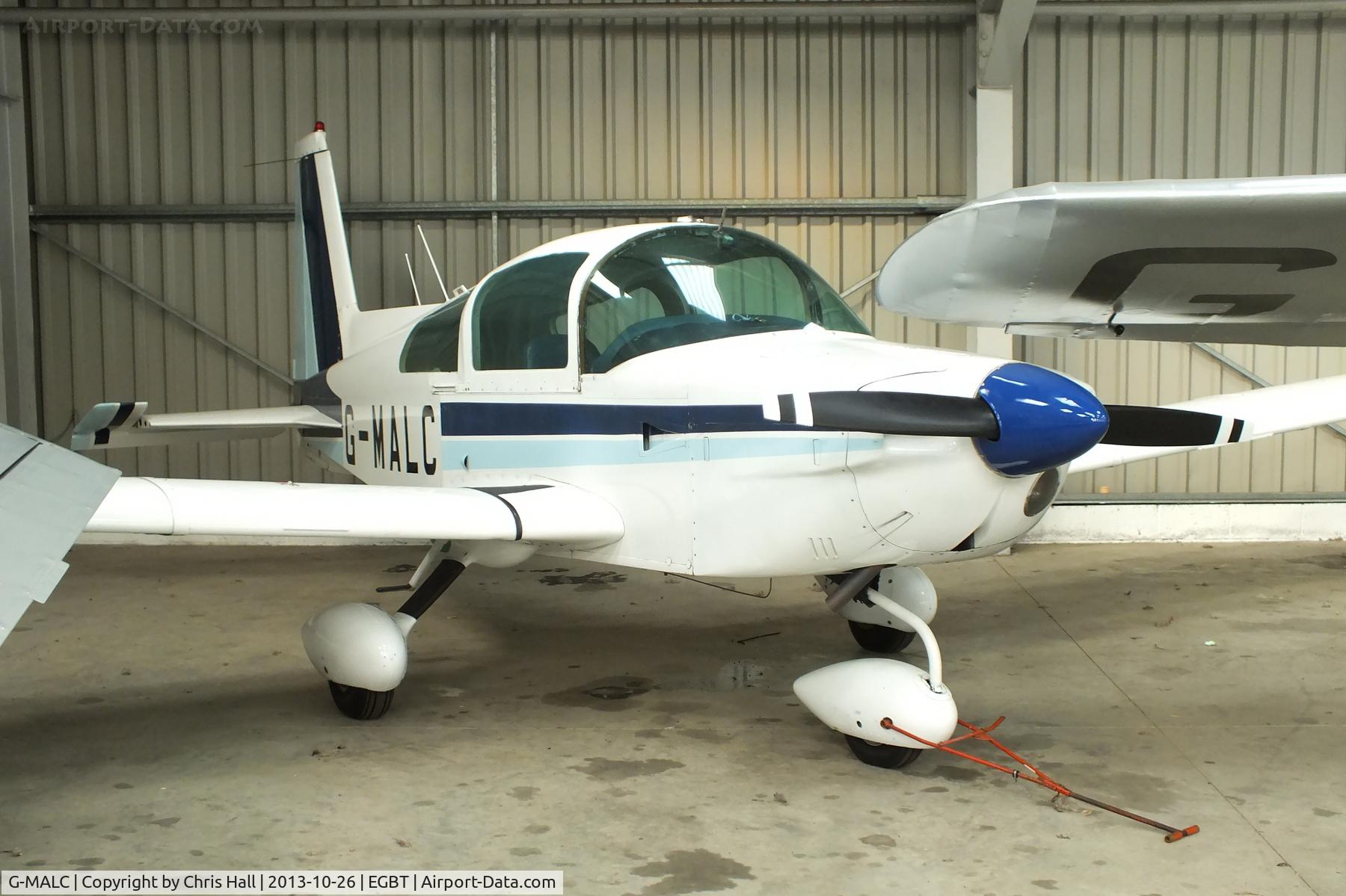 G-MALC, 1974 Grumman American AA-5 Traveler C/N AA5-0664, Turweston resident