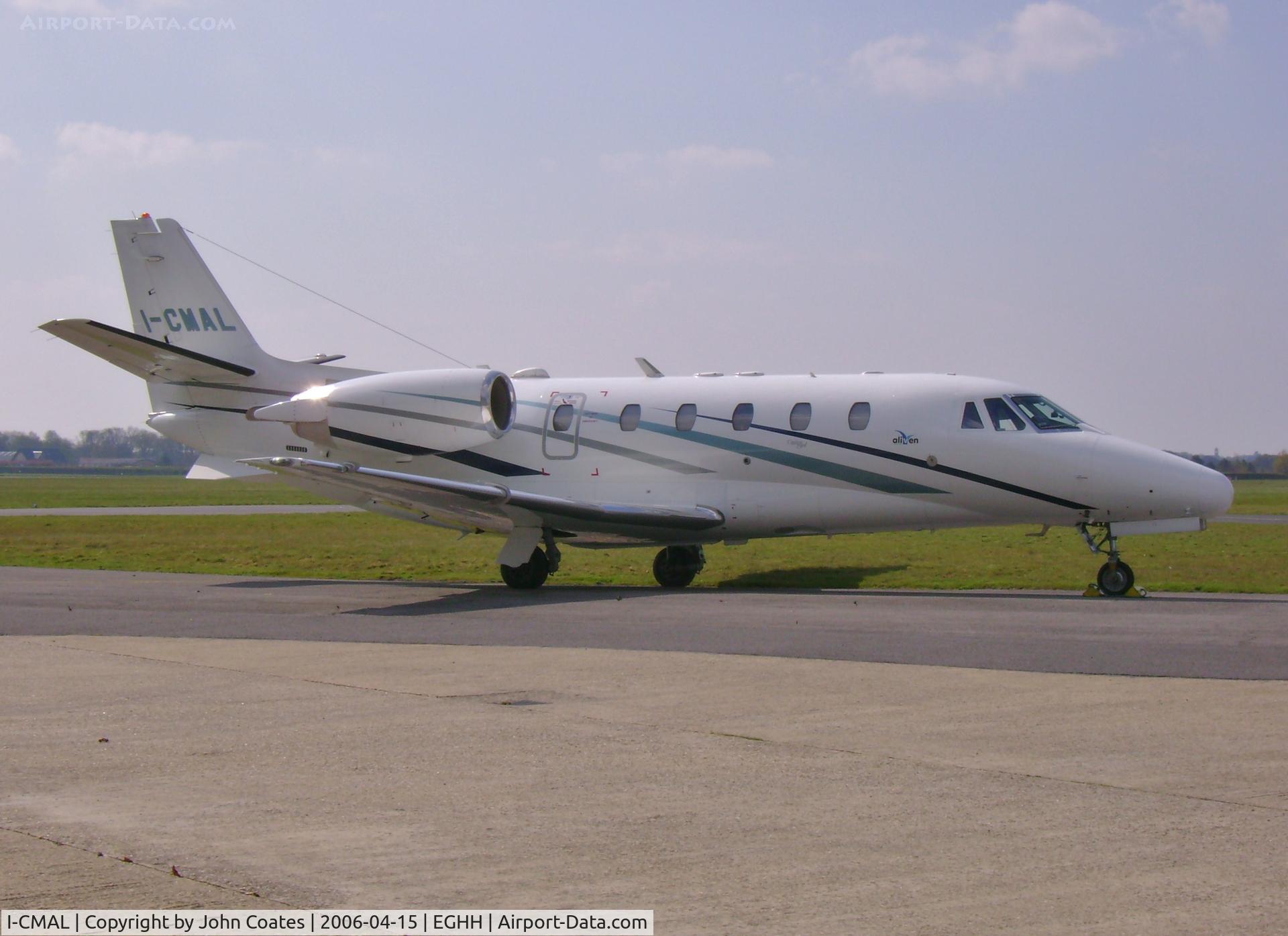 I-CMAL, 2003 Cessna 560 Citation Excel C/N 560-5344, Parked at Signatures