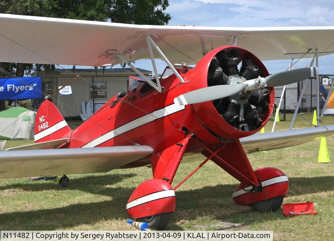 N11482, 1931 Waco QCF C/N 3562, Sun-n-Fun
