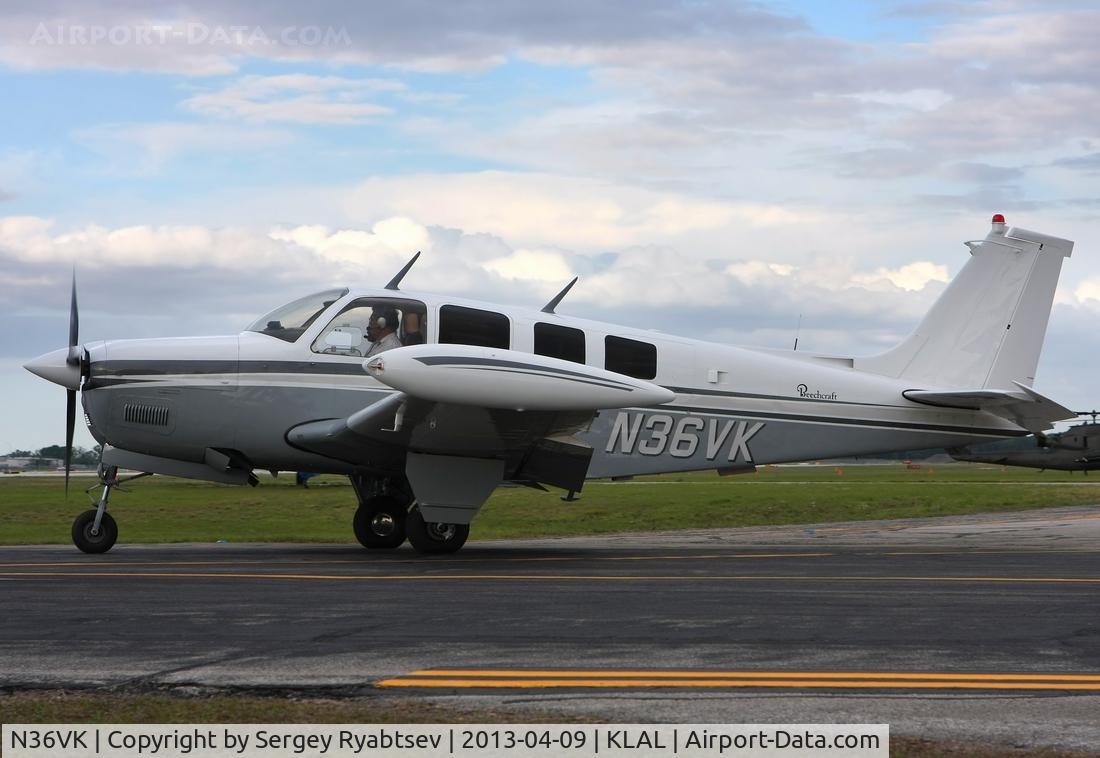 N36VK, 1978 Beech A36 Bonanza 36 C/N E-1330, Sun-n-Fun
