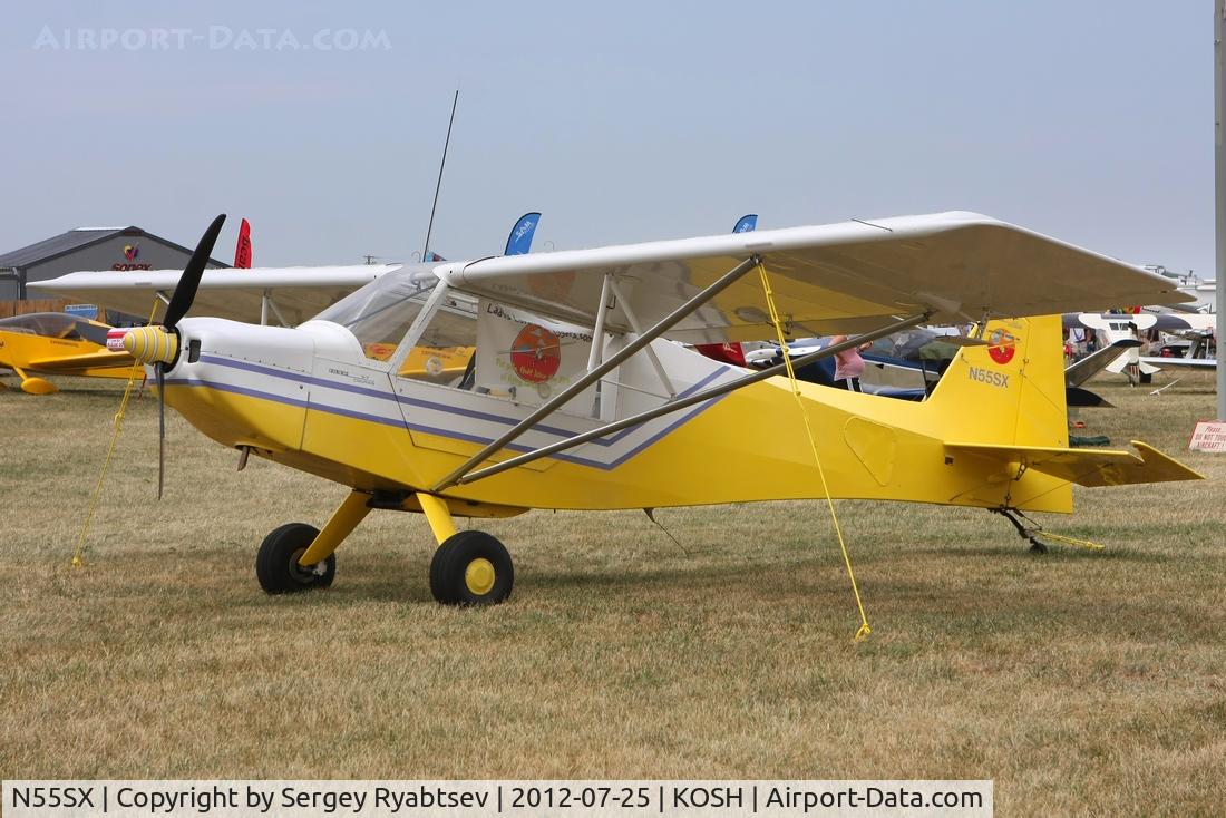 N55SX, 2002 Rans S-7 Courier C/N 1000296, Oshkosh