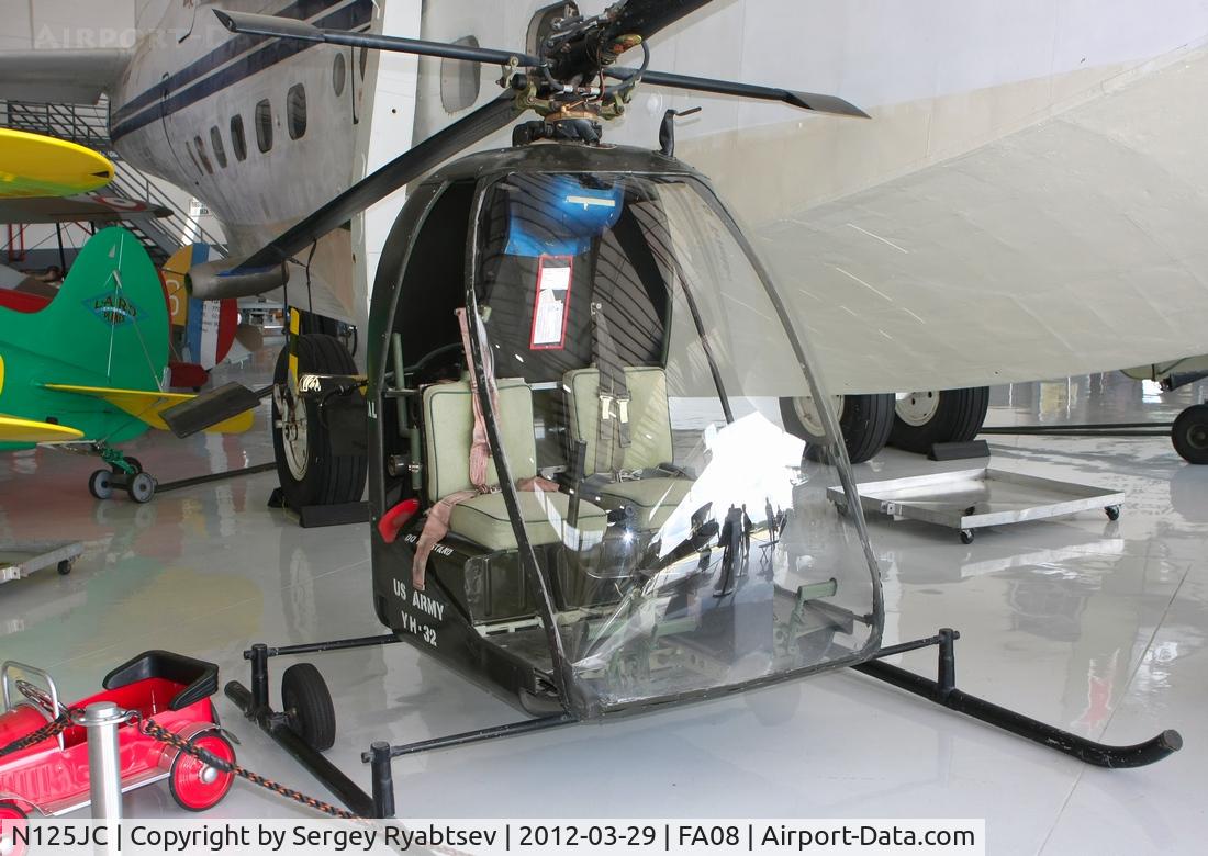 N125JC, Hiller YH-32 Hornet (HJ-1) C/N 13, Fantasy of flight museum