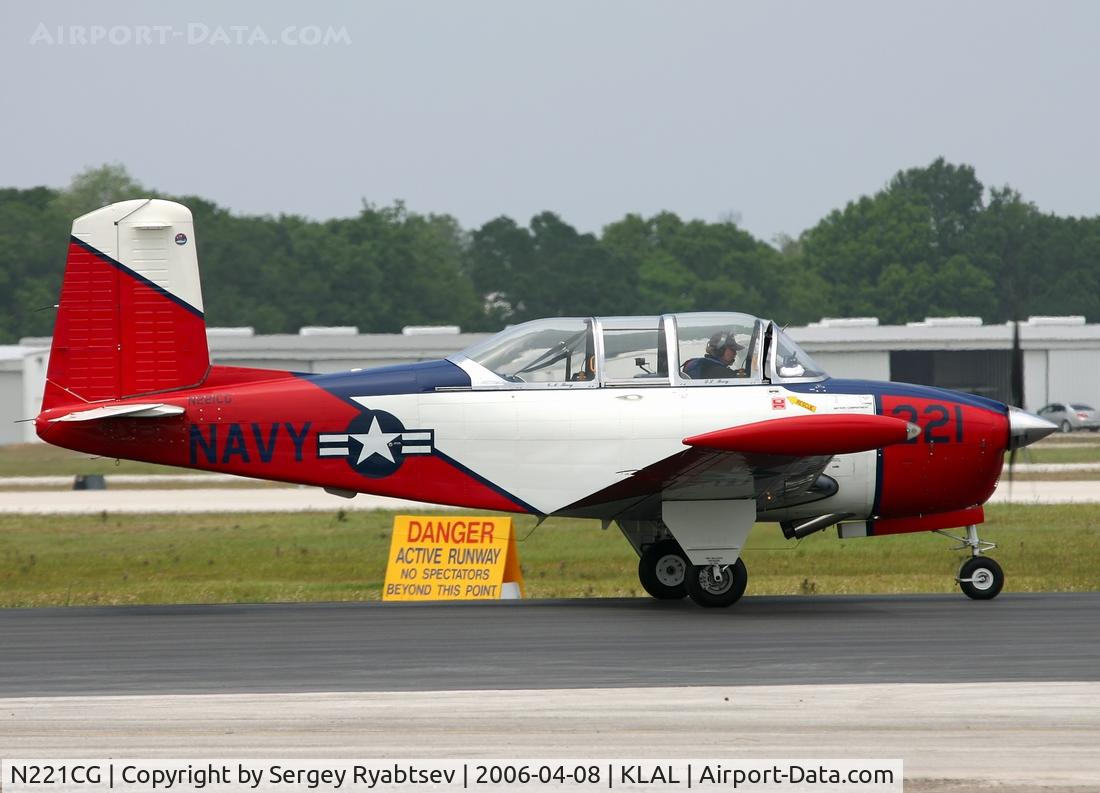 N221CG, 1958 Beech T34 Mentor C/N CG-221, Sun-n-Fun