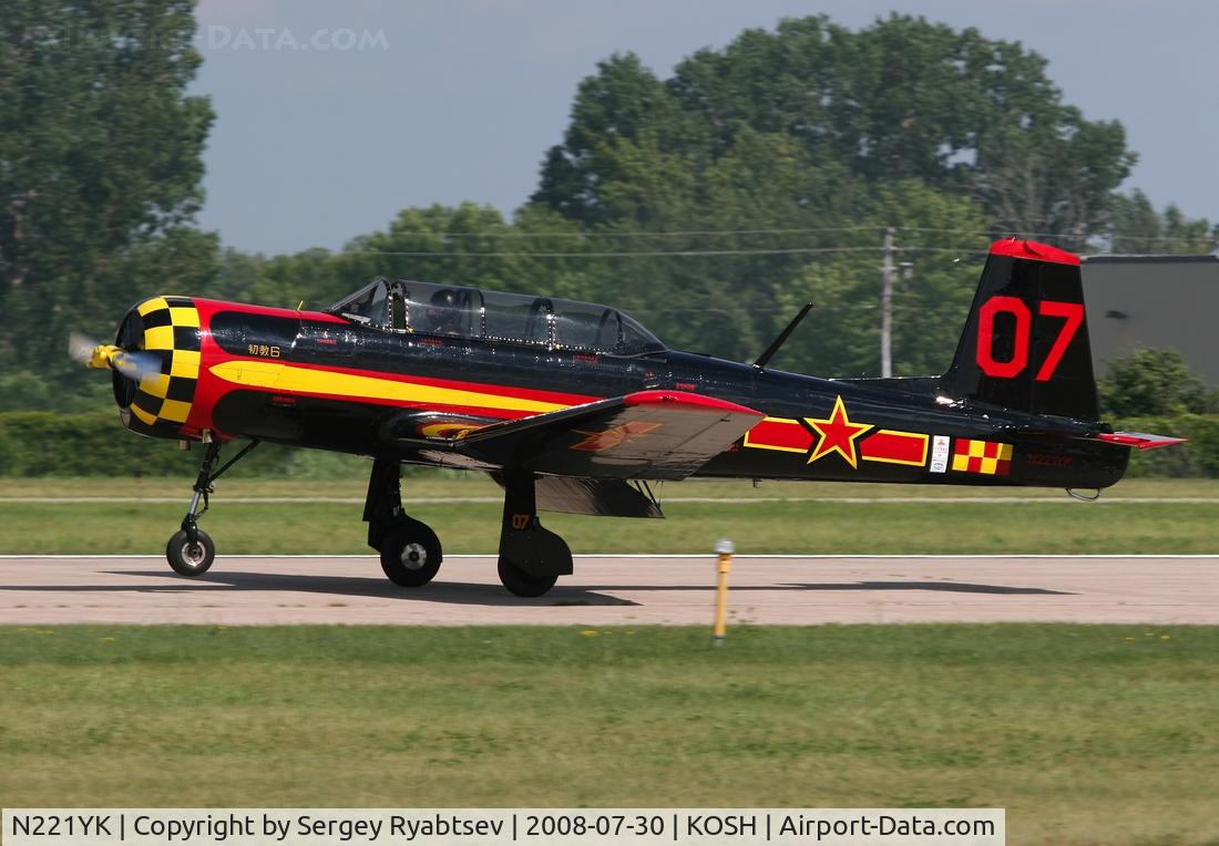 N221YK, 1968 Nanchang CJ-6 C/N 2432001, Oshkosh