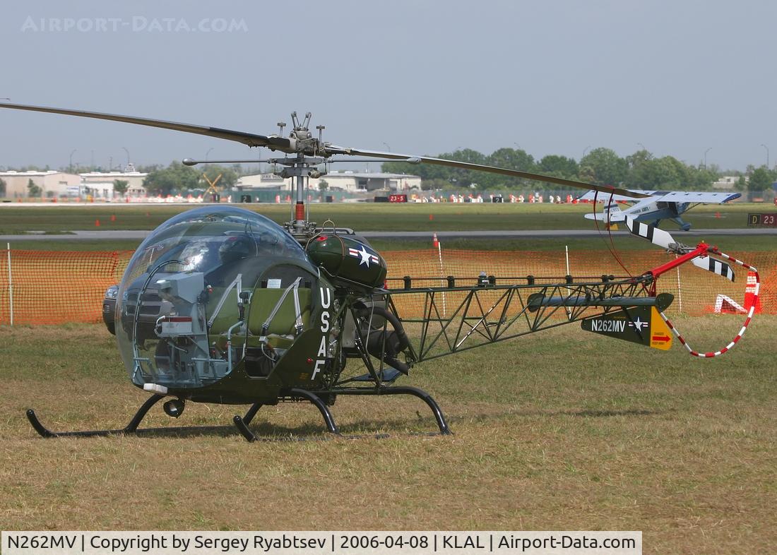 N262MV, 1958 Bell 47G-2 C/N 2232, Sun-n-Fun
