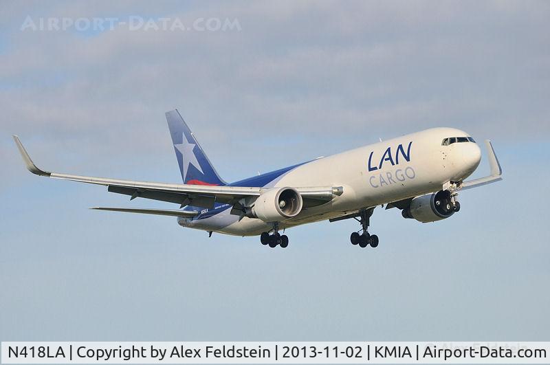 N418LA, 2005 Boeing 767-316F C/N 34246, Miami International