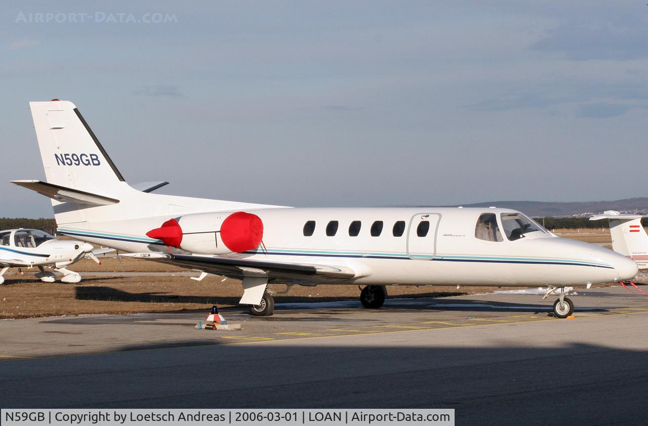 N59GB, 1982 Cessna 551 C/N 551-0060, Cessna